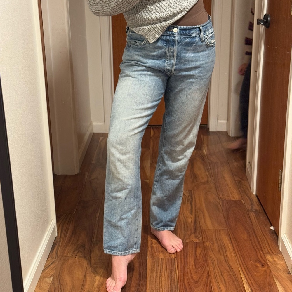 Frame - Le Slouch - Newell wash - size 28